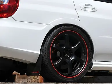 Subaru / FHI Painted Right Rear Quarter Fender Flares (Original on 2005-07 STI) Latest