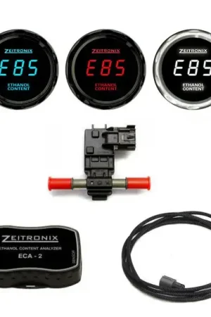 Free Delivery Zeitronix ECA2 V2 Ethanol Content Analyzer Kit w/Sensor, Gauge and PnP Harness (BRZ/86) Blue