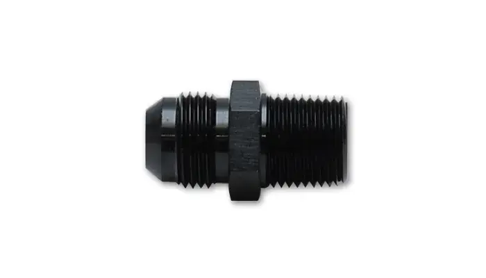 Super Sale Vibrant Performance -8AN to 1/2in NPT Straight Adapter Fitting - Aluminum