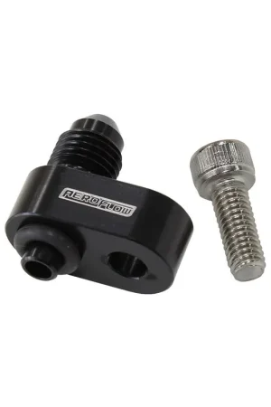 Trusted Brand Aeroflow Water Cross-Over Adapter -4AN - Black (GM LS)
