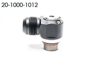 Radium Engineering V2 10AN ORB to 12AN Male Flare Low Profile Swivel Banjo Fitting Buy Online