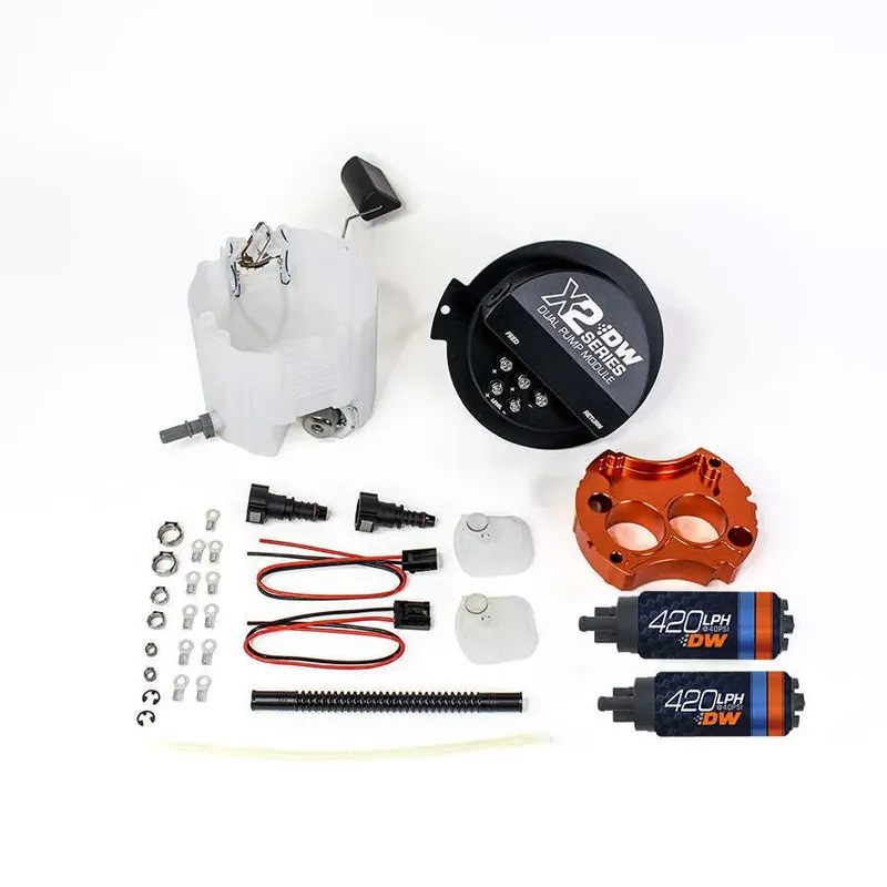 Deatschwerks X2 Series Fuel Pump Module with 2 DW420s (Camaro 10-15) Latest