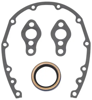 Edelbrock SBC Timing Cover Gasket And Oil Seal Kit - 6997 Secure Checkout