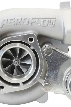 Price Cut Aeroflow Boosted 4647 Nissan .64 Turbocharger 440HP - Natural Cast Finish