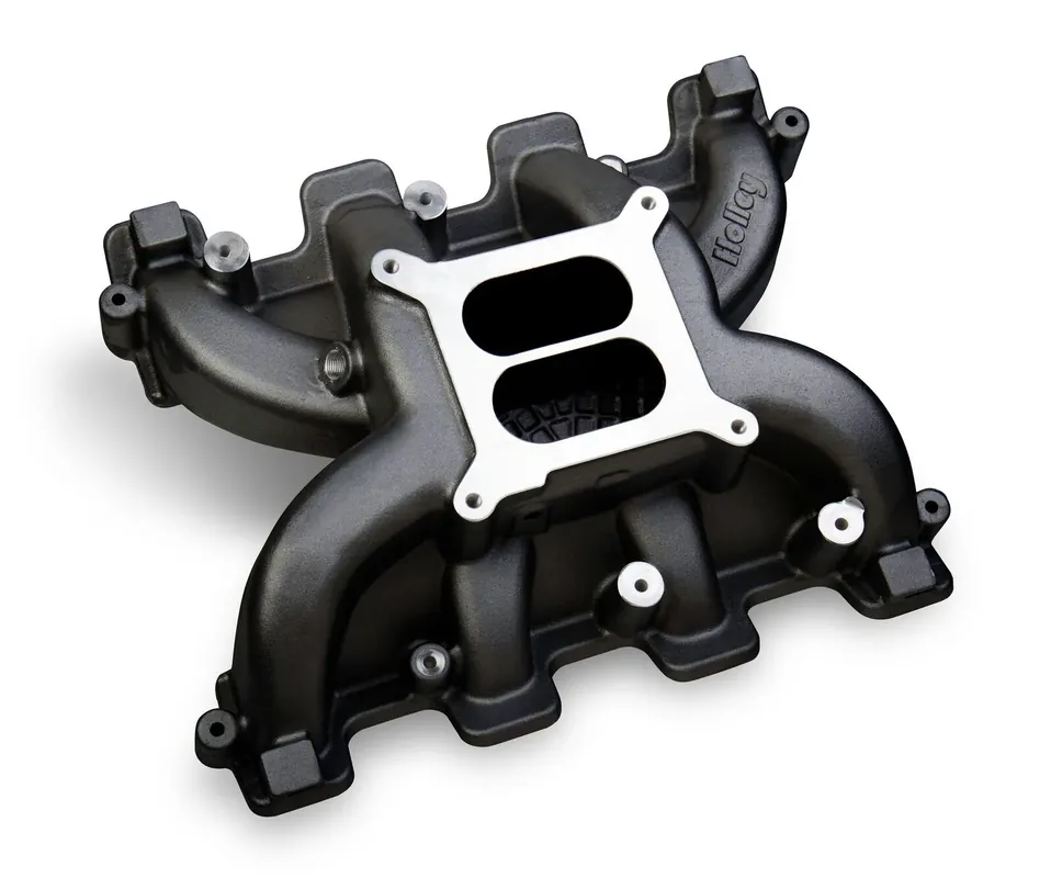 Holley Dual Plane Carbureted Intake - GM LS3/L92 - Black Trusted Brand