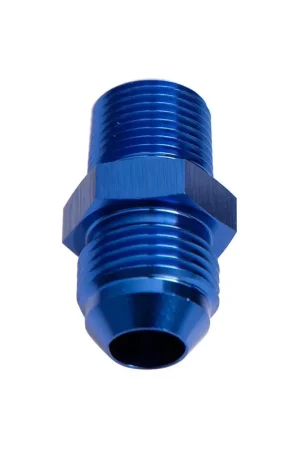 Brand New Aeroflow Straight Male Flare Adapter -4AN to 1/16" NPT - Black