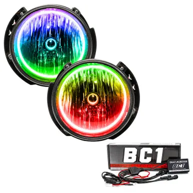 Oracle 07-16 Jeep Wrangler JK SMD HL - ColorSHIFT w/ BC1 Controller - 7079-335 Instant Buy
