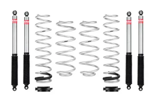 Place Order Eibach Eibach All-Terrain Lift Kit 18-19 Jeep Wrangler Rubicon JL 4-Door Frt 3in Rr 3in