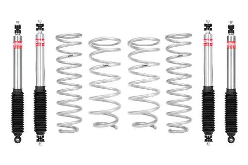 Low Price Eibach Eibach Pro-Truck Lift Kit 91-97 Toyota Land Cruiser (Incl. Lift Springs and Pro-Truck Sport Shocks)