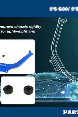 Cheap Hard Race Engine Bay Brace (BMW Series 5 G30/G31)