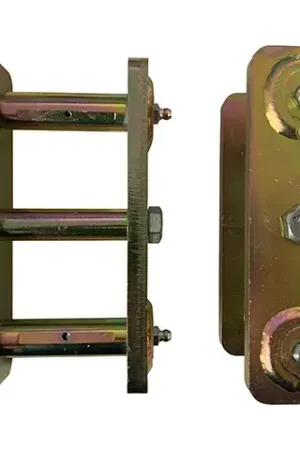 Affordable Superior Engineering Extended Shackles 2 Inch 50mm Rear Pair (Navara D21)