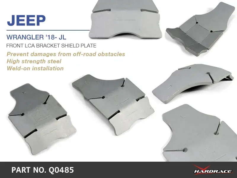 Hard Race Front LCA Bracket Shield Plate (Wrangler JL) Bulk Order