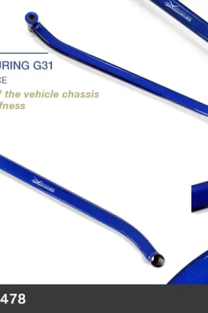 Premium Hard Race Front Lower Chassis Brace (BMW Series 5 G30/G31)