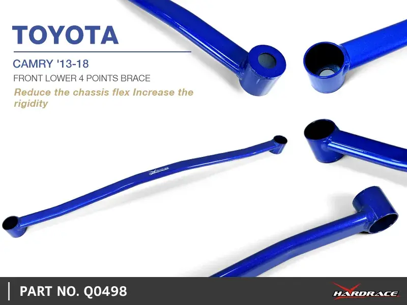While Supplies Last Hard Race Front Lower Chassis Brace V2 (Camry 2013+)