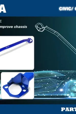 Hard Race Front Strut Brace (Civic 87-91) Instant Buy