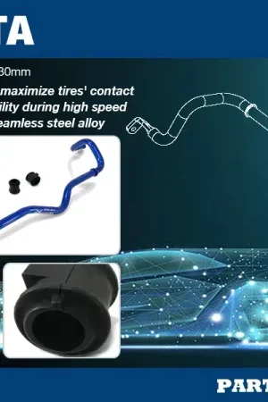 Hard Race Front Sway Bar - 30mm (RAV4 2018+) Authentic