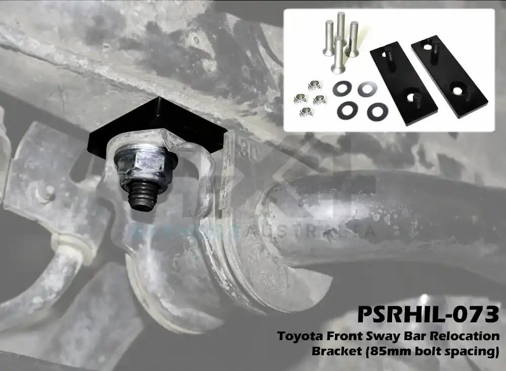 Performance Suspension Racing Front Sway Bar Relocation Bracket - 85mm bolt spacing (Toyota) Bulk Order