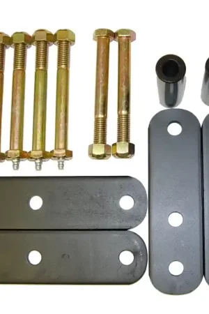 Free Shipping Rugged Ridge HD Front Leaf Spring Shackles 1-In Lift 87-95 Jeep Wrangler YJ