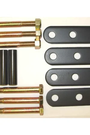 Holiday Sale Rugged Ridge HD Rear Leaf Spring Shackles 76-86 Jeep CJ