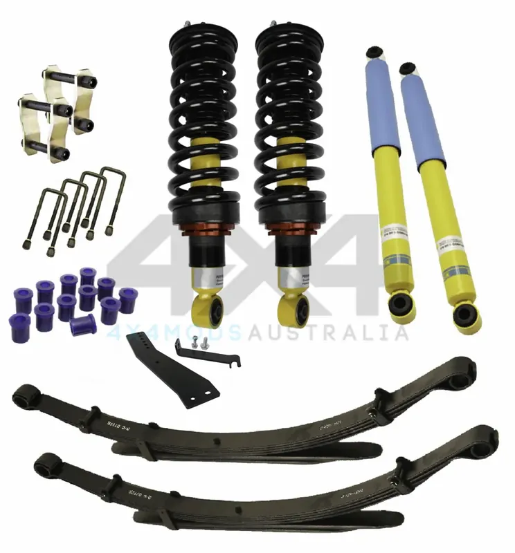 Reduced Price Performance Suspension Racing Leaf Rear Bilstein 2in Lift Kit (Navara NP300) Heavy Duty Front, Heavy Duty Rear