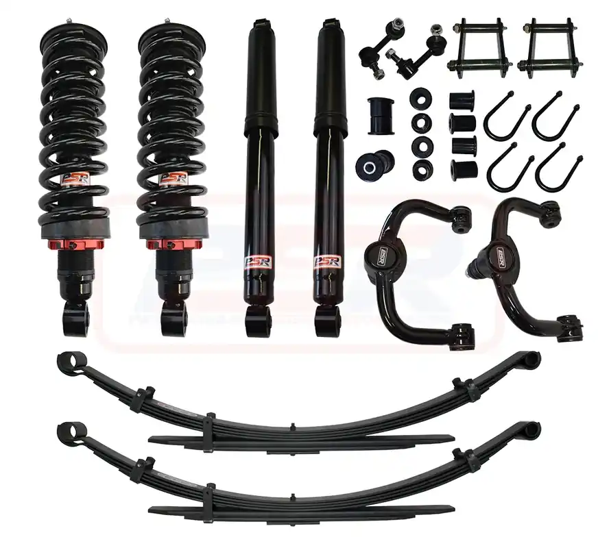 Viral Performance Suspension Racing Leaf Rear TTG 4" Lift Kit Heavy Duty Front Heavy Duty Rear (Navara NP300)