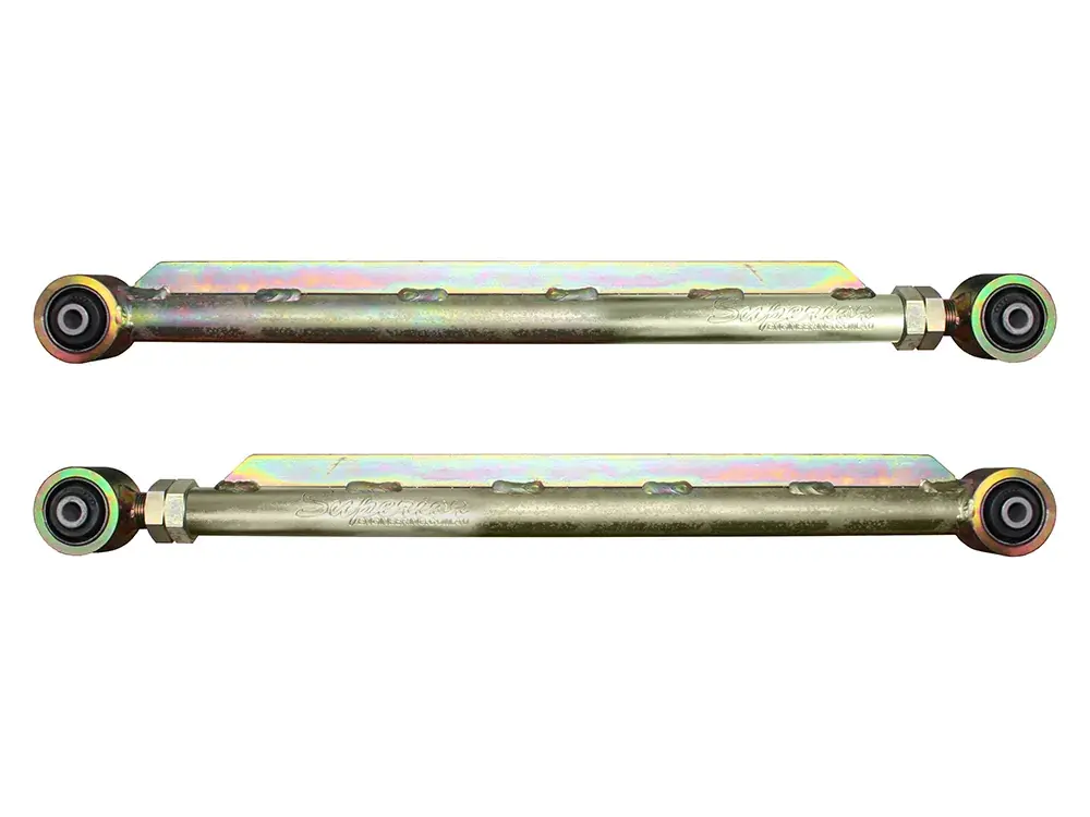 Bargain Superior Engineering Lower Control Arms Straight Adjustable Pair (LandCruiser 100 Series)