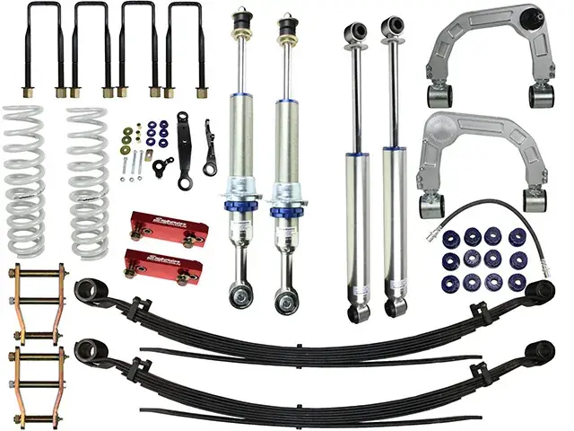 Superior Engineering Monotube IFP 2.0 2 Inch 100mm Lift Kit (Hi-Lux 05-15) 0-60kg Accessories 0-200kg Constant Load ABS (Braided) New Release