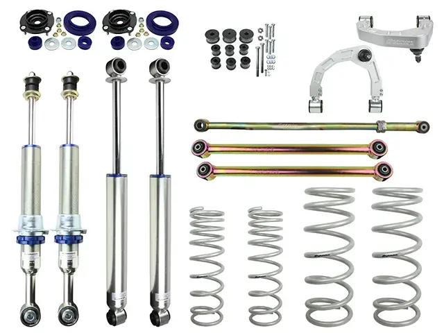Next Day Delivery Superior Engineering Monotube IFP 2.0 2 Inch 50mm Lift Kit (Landcruiser 200 Series) With no KDSS 50-100kg Accessories Heavy Weight 500kg to GVM Constant Load
