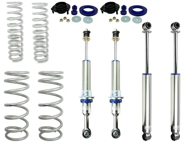 Discount Superior Engineering Monotube IFP 2.0 2 Inch 50mm Lift Kit (Prado 120 Series) 0-60kg Accessories Heavy Weight 500kg to GVM Constant Load