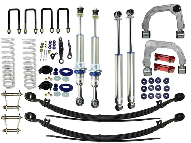 One Day Deal Superior Engineering Monotube IFP 2.0 2 Inch 75mm Lift Kit (Hi-Lux 05-15) 0-60kg Accessories Heavy Weight 500kg to GVM Constant Load