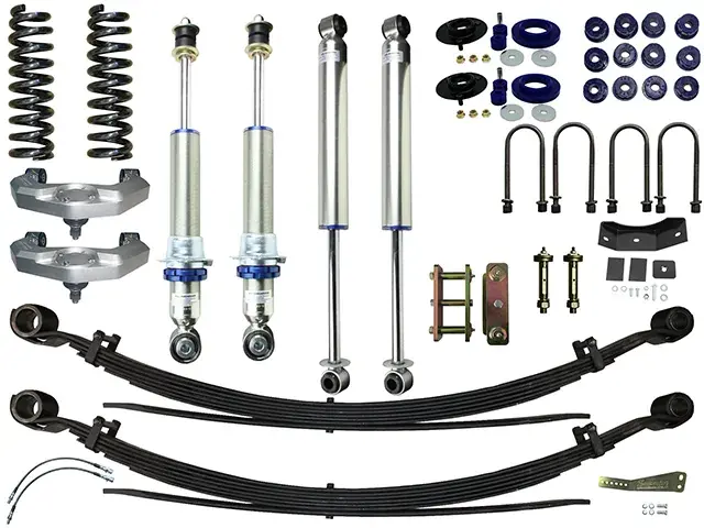 Get Yours Superior Engineering Monotube IFP 2.0 3 Inch 75mm Lift Kit Leaf Rear Kit (NP300 15-20) 0-50kg Accessories Light Weight 0-200kg Load