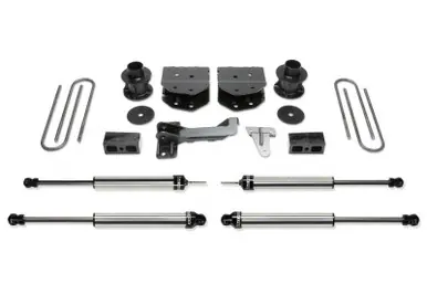 Fabtech 05-07 Ford F250/350 4WD 4in Budget Sys w/Dlss Shks - K2181DL Premium