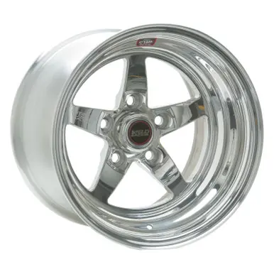 Get Yours Weld S71 15x12.33 / 5x5 BP / 6.5in. BS Polished Wheel (Low Pad) - Non-Beadlock - 71LP-512C65C