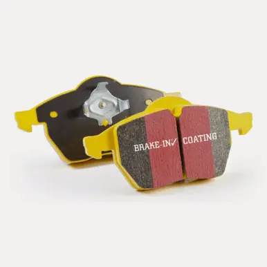 EBC 01-03 Porsche 911 (996) (Cast Iron Rotor only) 3.6 Twin Turbo GT2 Yellowstuff Front Brake Pads - DP41516R Best Choice