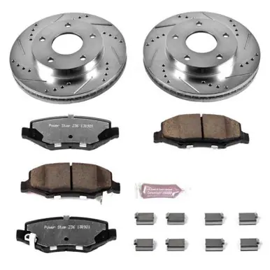 Buy Direct Power Stop 07-11 Dodge Nitro Rear Z36 Truck & Tow Brake Kit - K3046-36