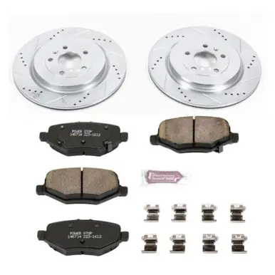 Express Delivery Power Stop 13-19 Ford Explorer Rear Z23 Evolution Sport Brake Kit - K6376