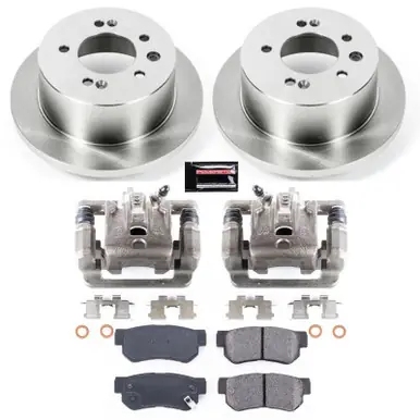 One Day Deal Power Stop 07-10 Hyundai Elantra Rear Autospecialty Brake Kit w/Calipers - KCOE5210