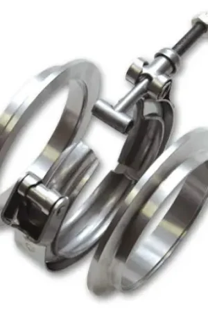 Place Order Vibrant T304 SS V-Band Flange Assembly for 2in O.D. Tubing incl 2 V-Band flanges & 1 V-Band Clamp