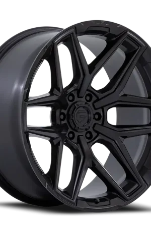 Super Sale Fuel Flux 6 FC854MX 20x9 +1 6x139.7mm 106.1mm Blackout