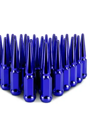 Factory Price Mishimoto Mishimoto Steel Spiked Lug Nuts M14 x 1.5 32pc Set Blue