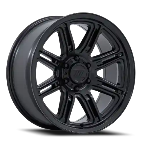 Popular Pro Comp Snare PA206 MX 17x8 +0 6x139.7mm 106.1mm Matte Black