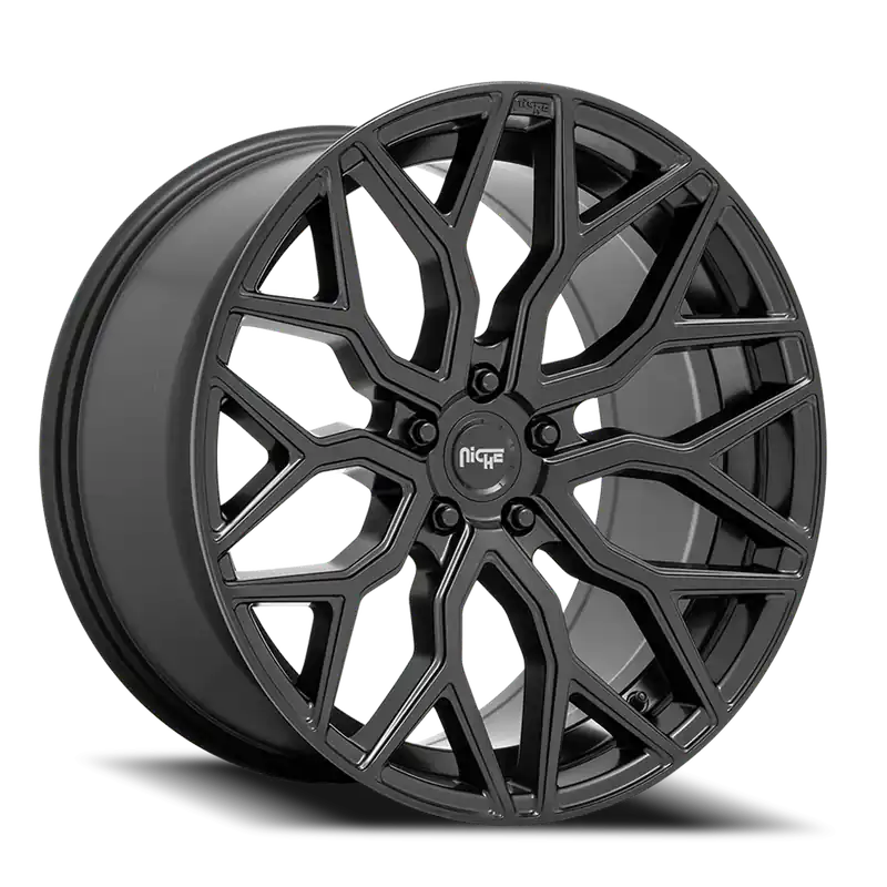 Crafted Niche Mazzanti M261 19x8.5 +25 5x112mm 66.5mm Matte Black