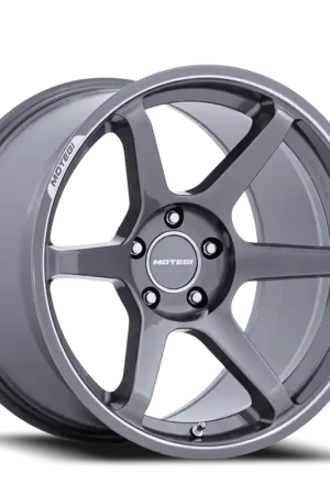 Motegi MR160 Battle VI AD 18x9.5 +35 4x114.3mm 72.56mm Gloss Gunzilla Machined Lip Affordable