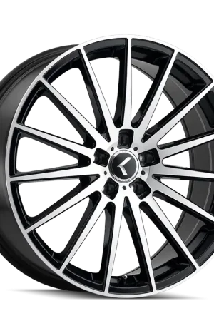 Kraze Stunna KR191 Black/Machined Face 18x8 5x120 40mm 74.1mm Direct From Factory