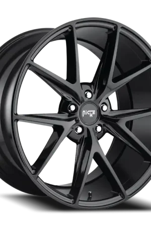 Next Day Delivery Niche Misano M119 20x9 +35 5x120mm 72.5mm Gloss Black