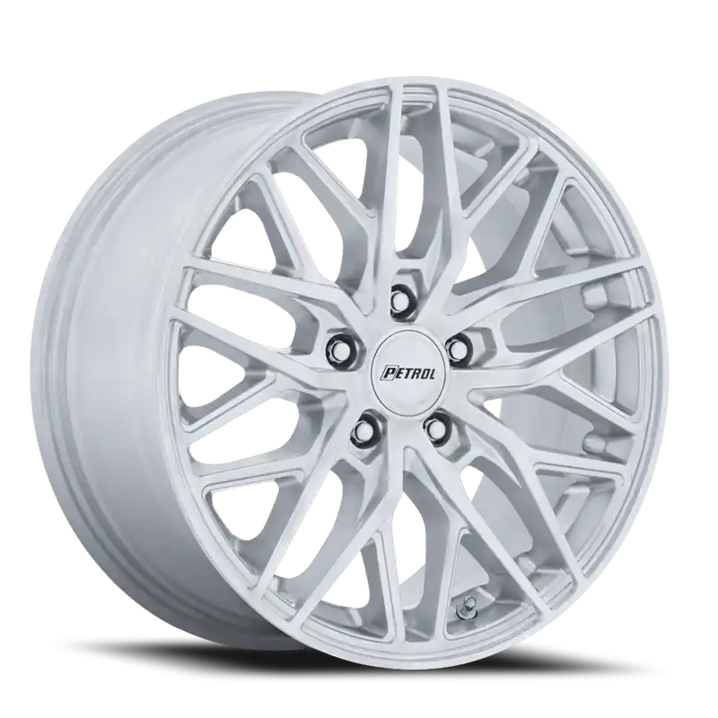 Deal Petrol P3E SD 18x8 +40 5x110mm 72.56mm Gloss Silver Machined Brushed