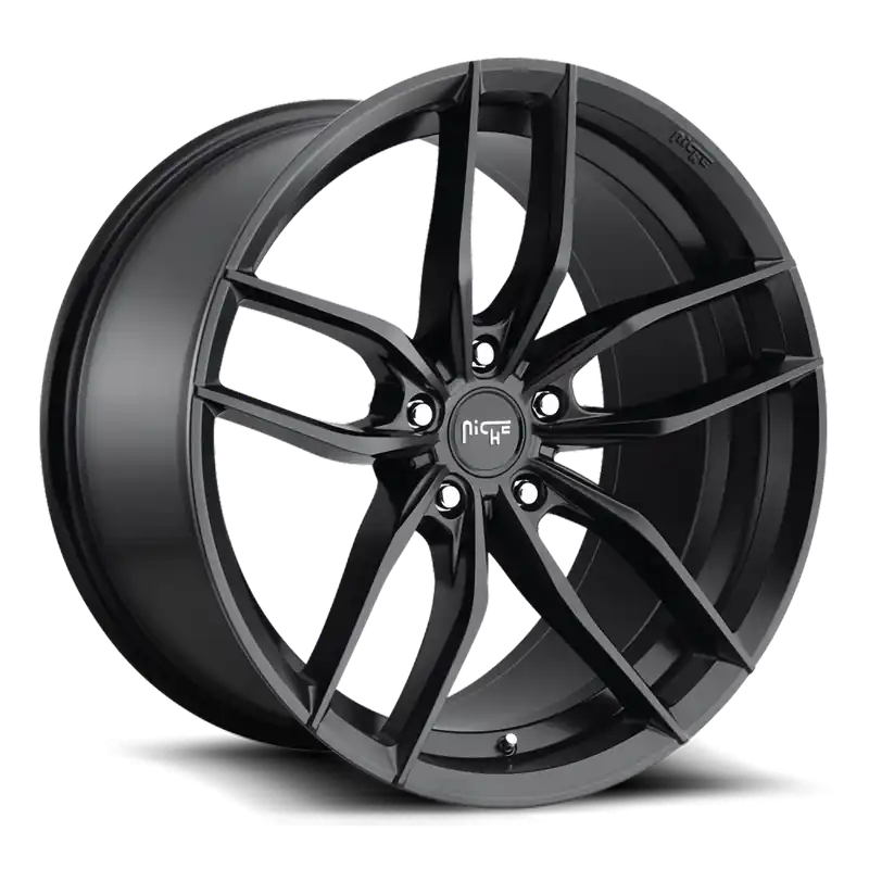 No Minimum Order Niche Vosso M203 17x8 +40 5x114.3mm 72.6mm Matte Black