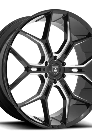 Asanti Black Label Monarch Truck ABL38 BK 22x9.5 +38 6x120mm 66.9mm Gloss Black Milled Secure Checkout