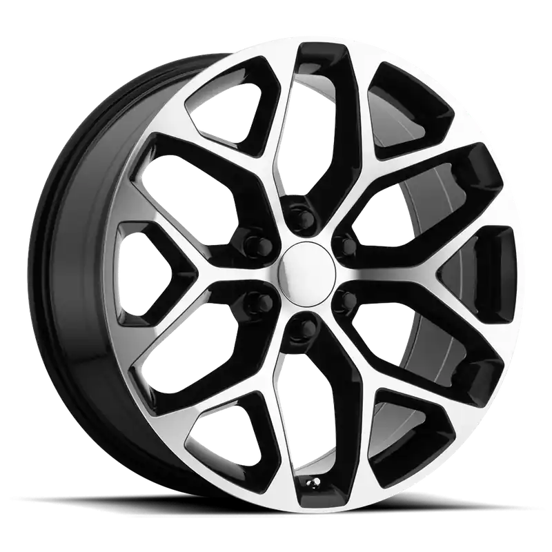 Performance Replica PR176 BM 26x10 +24 6x139.7mm 78.1mm Gloss Black Machined Certified