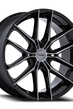 Niche NC280 Prodigy 6 BT 22x9.5 +20 6x139.7mm 106.1mm Gloss Black Dark Tinted Clear Trending